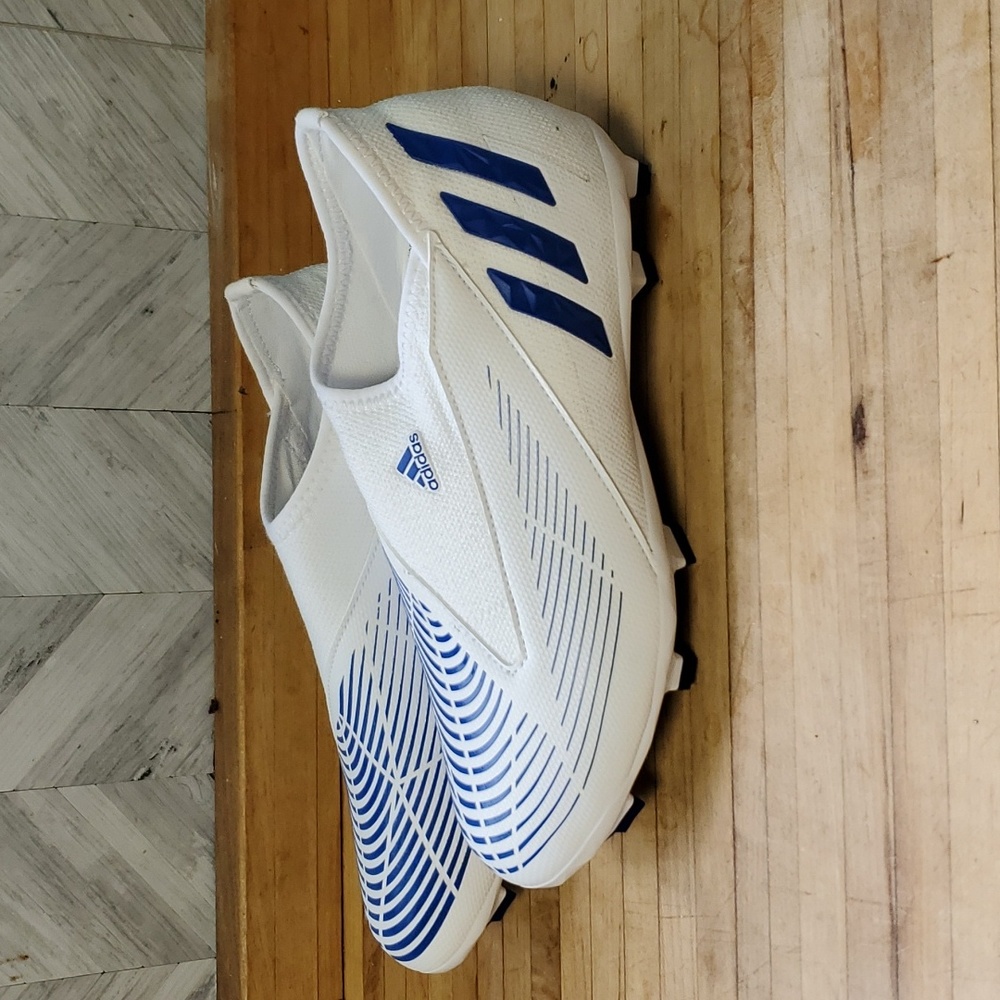 adidas Youth Predator Edge.3 Laceless Firm Ground Cleats